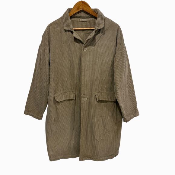 CP Shades Morgan Corduroy Coat Elephant Women's Small Jacket Cotton - Picture 7 of 7